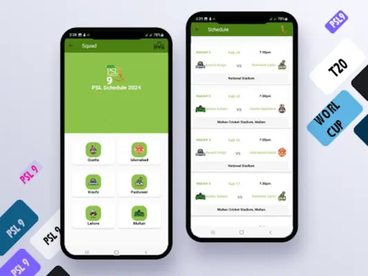 PSL Schedule 2024 android App screenshot 2